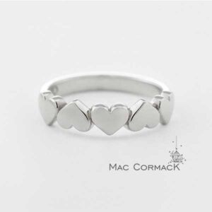 Anillo Corazones