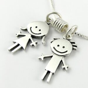 Cadena con Dijes Hijos