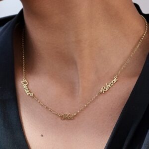 Collar con Tres Nombres